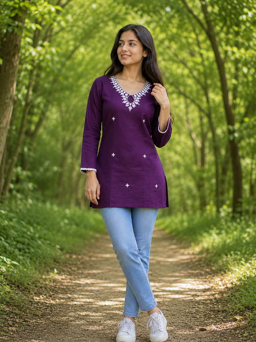 Cotton Short Kurti