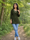 cotton short kurti